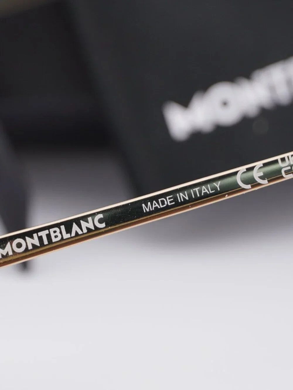Montblanc MB0193O 002 Rectangle Eyeglasses 55mm – Black